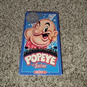 Popeye the Sailor Cartoon Classics Collection Volume 3 VHS 1989